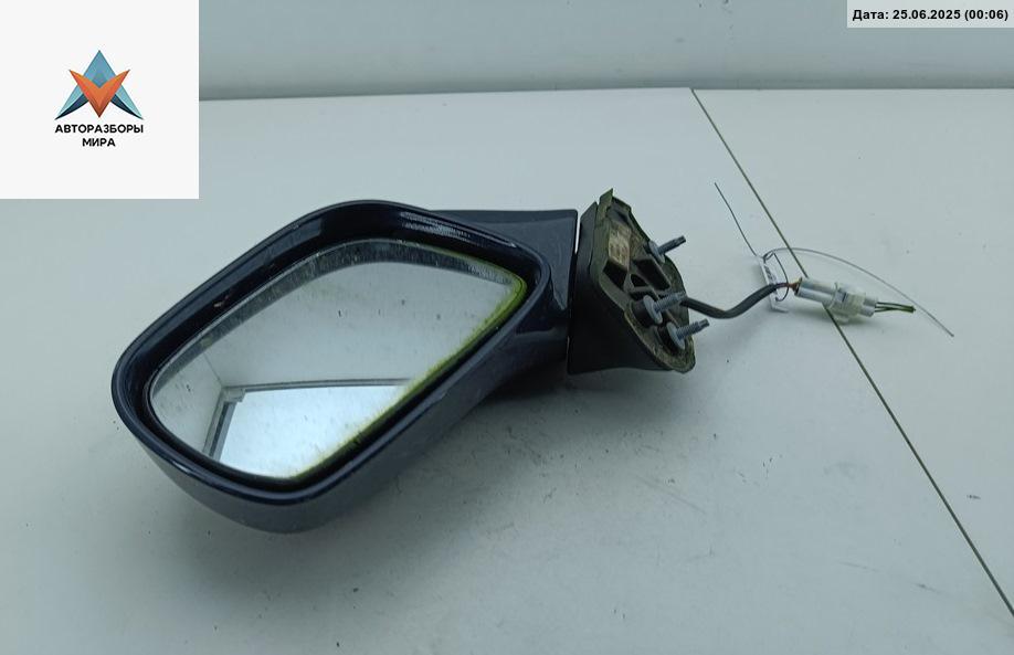 зеркало левое Opel Agila 1 поколение (A) 2001, 1.2 л., бензин, МКПП, синий, хетчбэк 5 дв. - фото №1