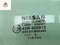 стекло двери задней правой Nissan Almera Tino V10 [рестайлинг] 2004, 1.8 л., бензин, АКПП, серый, минивэн - фото №2