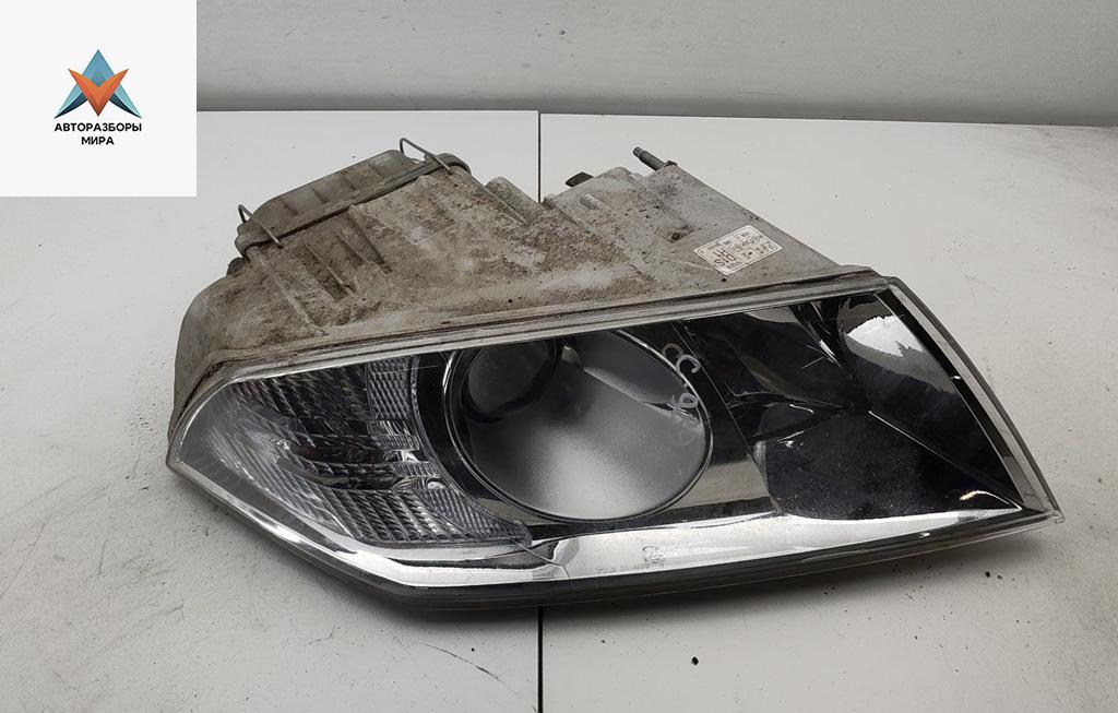 фара правая Skoda Octavia mk2 (A5 1Z) 2005, 2.0 л., дизель, МКПП, зелёный, универсал, TYC20-C335 - фото №1