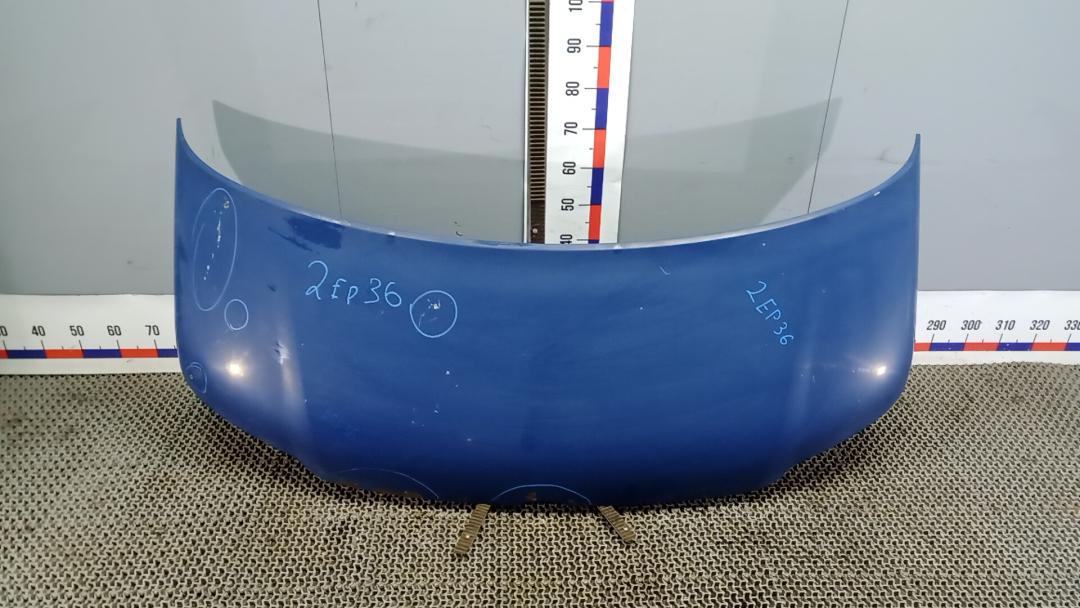 капот Volkswagen Transporter T5 2005, 2.5 л., дизель, МКПП, микроавтобус - фото №1