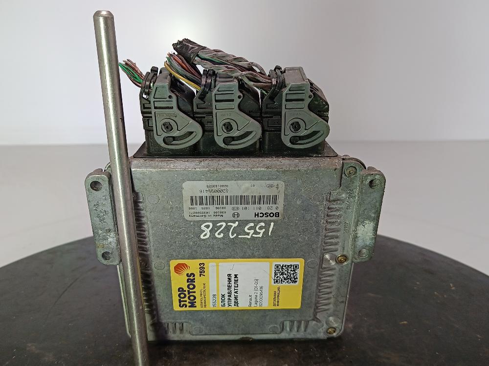 Блок управления двигателем Renault Laguna 2 поколение 2003, Дизель 1.9, цвет, 8200095416 - фото №1