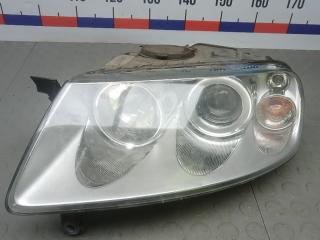 фара левая Volkswagen Touareg 1 поколение 2006, 3.0 л., дизель, АКПП, внедорожник 5 дв., 7L6941015CG, 7L6941017BH
