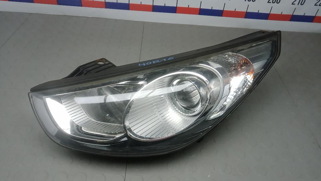 фара левая Hyundai ix35 1 поколение 2012, 1.7 л., дизель, МКПП, внедорожник 5 дв., 921012Y020 - фото №1