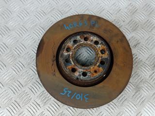 диск тормозной передний Volkswagen Scirocco 3 поколение 2011, 2.0 л., дизель, МКПП, хетчбэк 5 дв., 1K0615301AA