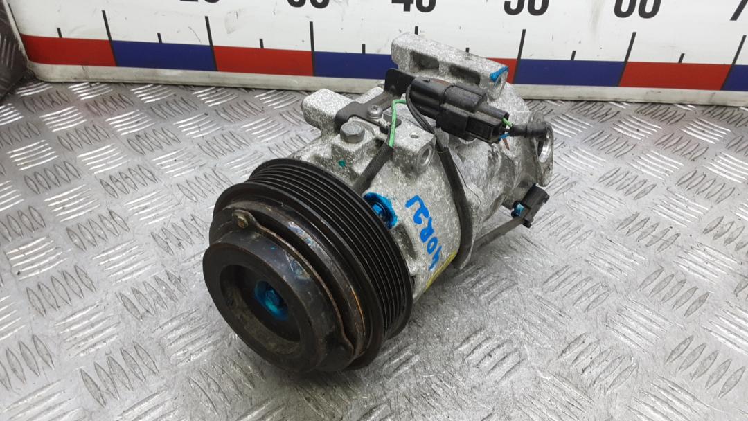 компрессор кондиционера Hyundai Kona 2018, 1.0 л., T-GDi, бензин, МКПП, хетчбэк 5 дв., DVE13N, 97701J9100 - фото №1