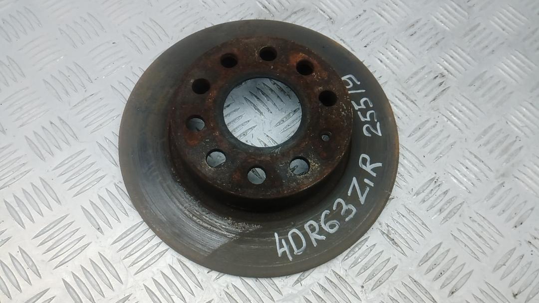 диск тормозной задний Volkswagen Scirocco 3 поколение 2011, 2.0 л., дизель, МКПП, хетчбэк 5 дв., 1K0615601AB - фото №1