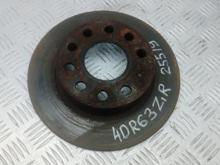 диск тормозной задний Volkswagen Scirocco 3 поколение 2011, 2.0 л., дизель, МКПП, хетчбэк 5 дв., 1K0615601AB