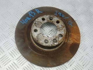 диск тормозной задний Peugeot 508 1 поколение 2012, 2.0 л., HDi, дизель, МКПП, седан