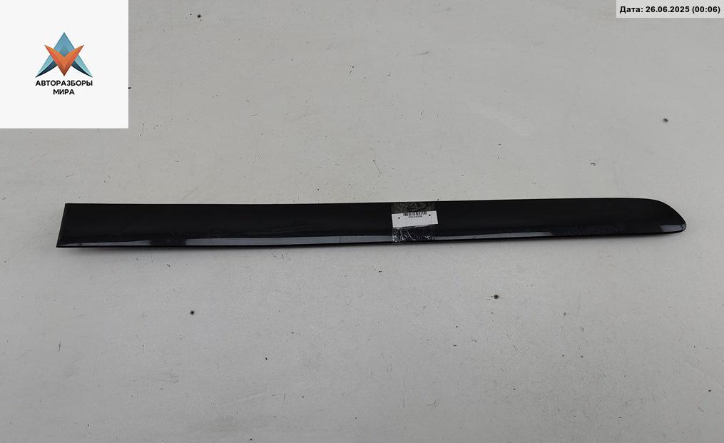 молдинг двери задней правой Volkswagen Touran 1 поколение 2003, 1.6 л., бензин, МКПП, чёрный, минивэн, 1T0853754B - фото №1