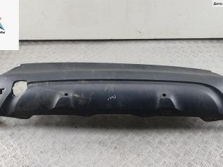 бампер задний Renault Captur 1 поколение 2016, серый, внедорожник 5 дв.