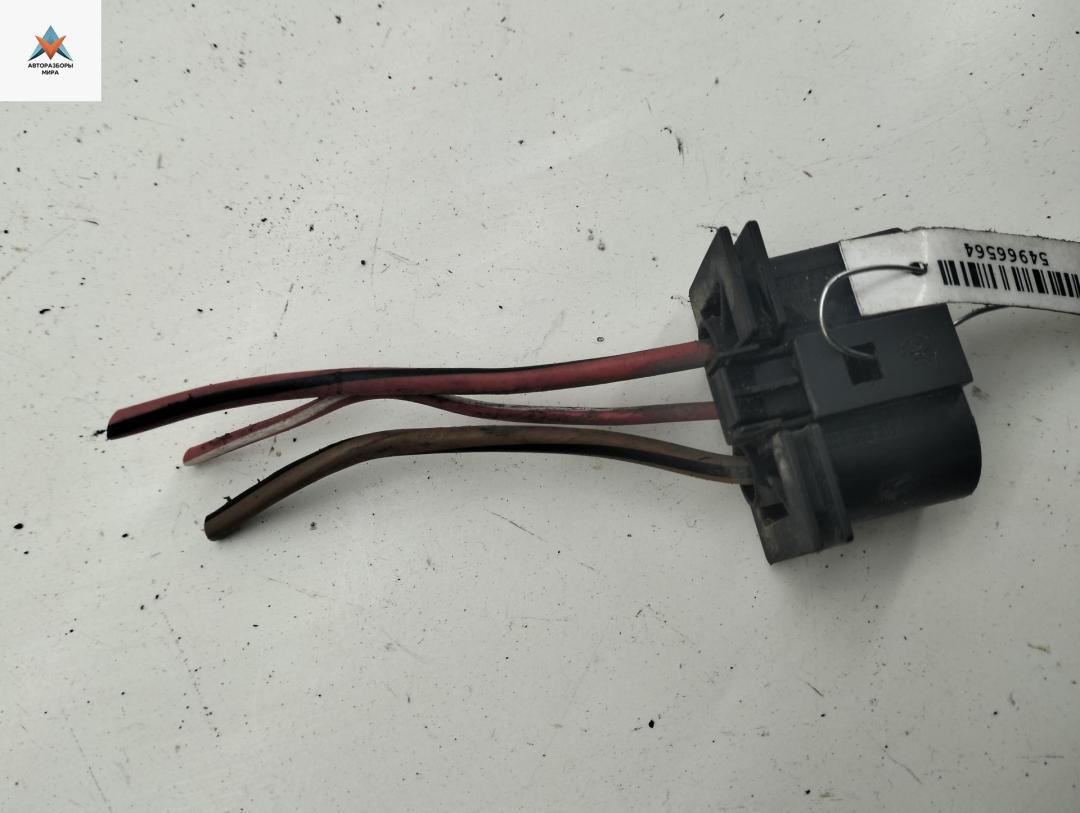 разъем (фишка) проводки Volkswagen Golf 4 поколение 2000, 1.6 л., бензин, МКПП, синий, универсал, 1J0906233 - фото №1