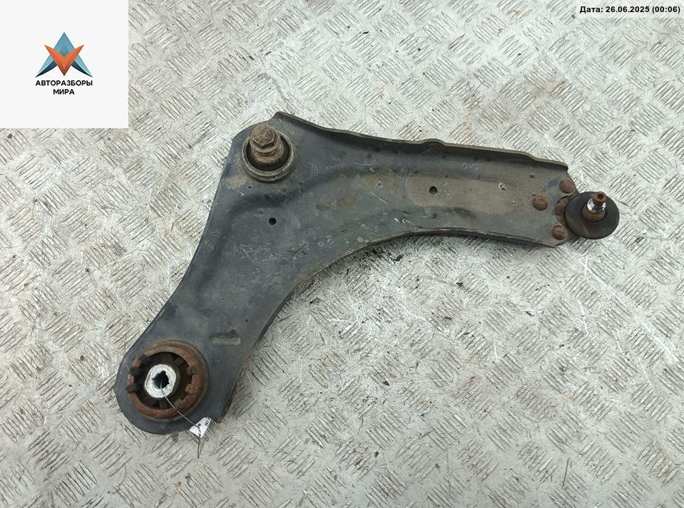 рычаг передний правый Renault Scenic 3 поколение 2011, 1.4 л., бензин, МКПП, чёрный, минивэн - фото №1