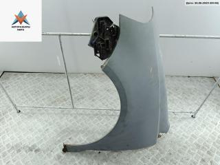 крыло переднее левое Volkswagen Polo 4 поколение [рестайлинг] 2007, 1.2 л., бензин, МКПП, синий, хетчбэк 3 дв.