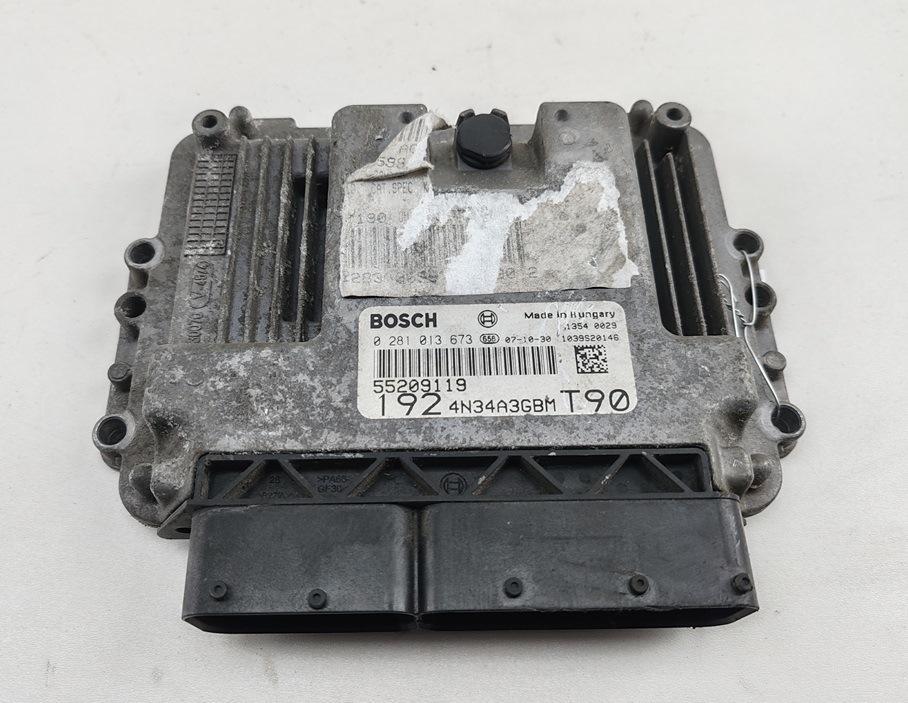 ЭБУ Fiat Stilo 2007, 1.9 л., дизель, МКПП, синий, универсал, 55209119