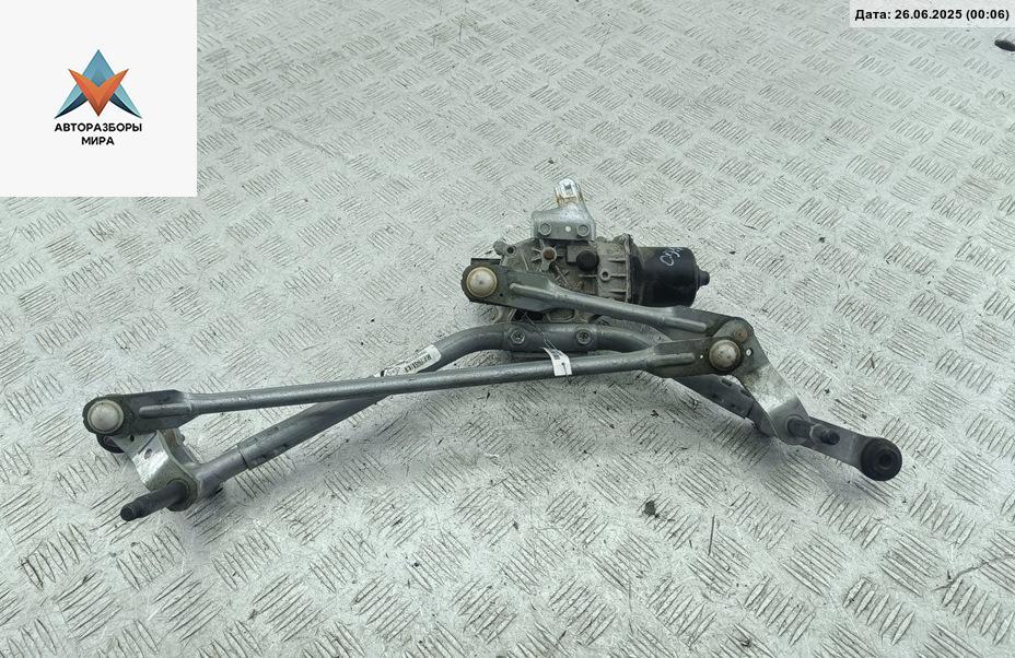 Механизм стеклоочистителя переднего (трапеция дворников) Renault Captur 1 поколение 2016, 1.2 л., бензин, АКПП, серый, внедорожник 5 дв., 288008337R - фото №1