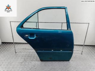 дверь сдвижная Mercedes-Benz C-Класс W202/S202 [рестайлинг] 1998, зелёный, седан