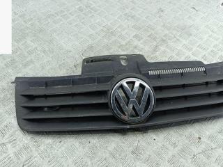 решетка радиатора Volkswagen Polo 4 поколение 2002, чёрный, хетчбэк 3 дв.