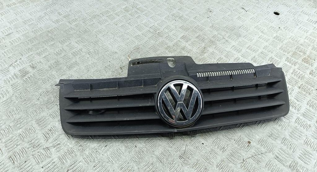 решетка радиатора Volkswagen Polo 2002, чёрный, хетчбэк 3 дв.