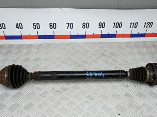 полуось передняя правая (приводной вал, ШРУС) Volkswagen Scirocco 3 поколение 2011, 2.0 л., дизель, МКПП, хетчбэк 5 дв., 1K0407272NJ, 1K0407762PX