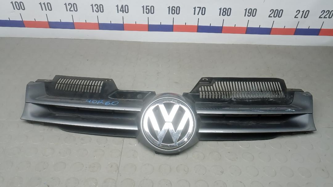 решетка радиатора Volkswagen Golf 5 поколение 2007, 1.9 л., дизель, МКПП, хетчбэк 5 дв. - фото №1