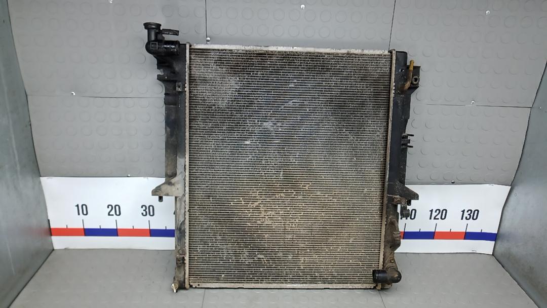 радиатор охлаждения Mitsubishi L200 4 поколение 2006, 2.5 л., дизель, АКПП, пикап - фото №1