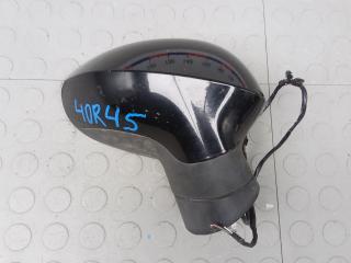 зеркало правое SEAT Ibiza 4 поколение 2009, 1.2 л., бензин, МКПП, хетчбэк 5 дв.