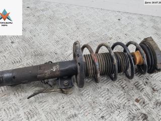 стойка передняя Volkswagen Polo 4 поколение 2002, 1.2 л., бензин, МКПП, чёрный, хетчбэк 3 дв.