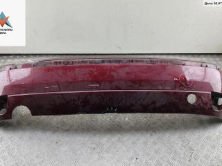 бампер задний Ford Focus 1 поколение [рестайлинг] 2004, красный, хетчбэк 5 дв., 2M5117906