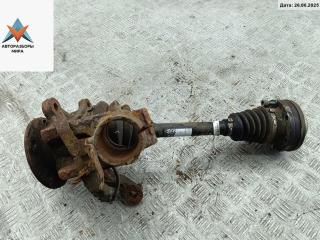 полуось передняя левая (приводной вал, ШРУС) Skoda Octavia mk2 (A5 1Z) 2005, 2.0 л., дизель, МКПП, зелёный, универсал