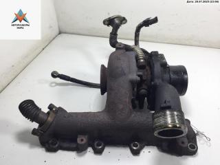 турбина Opel Zafira 2 поколение (B) [рестайлинг] 2008, 1.9 л., дизель, МКПП, серый, минивэн, 55205474