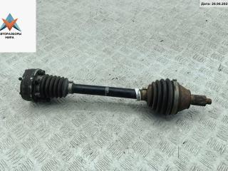 полуось передняя левая (приводной вал, ШРУС) Skoda Fabia 2 поколение (5J) [рестайлинг] 2010, 1.2 л., бензин, МКПП, синий, универсал