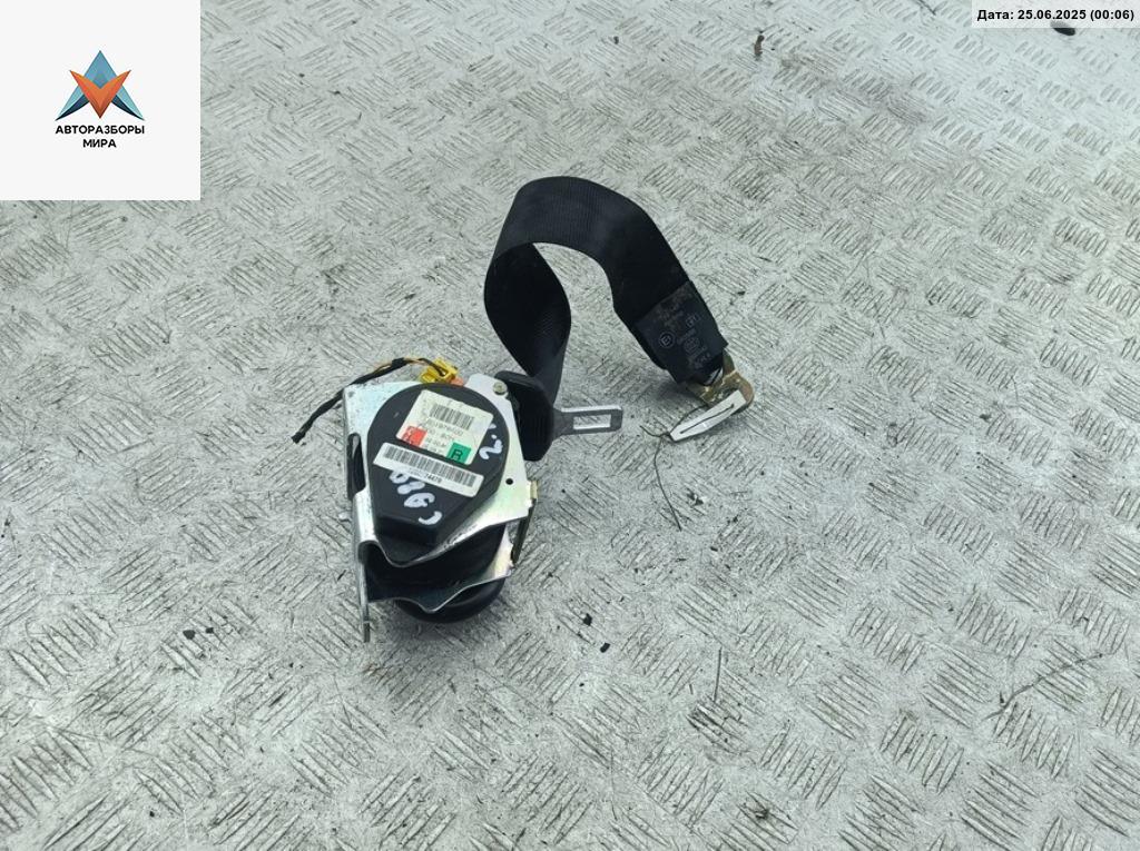 ремень безопасности Skoda Octavia mk2 (A5 1Z) 2005, 2.0 л., дизель, МКПП, зелёный, универсал - фото №1