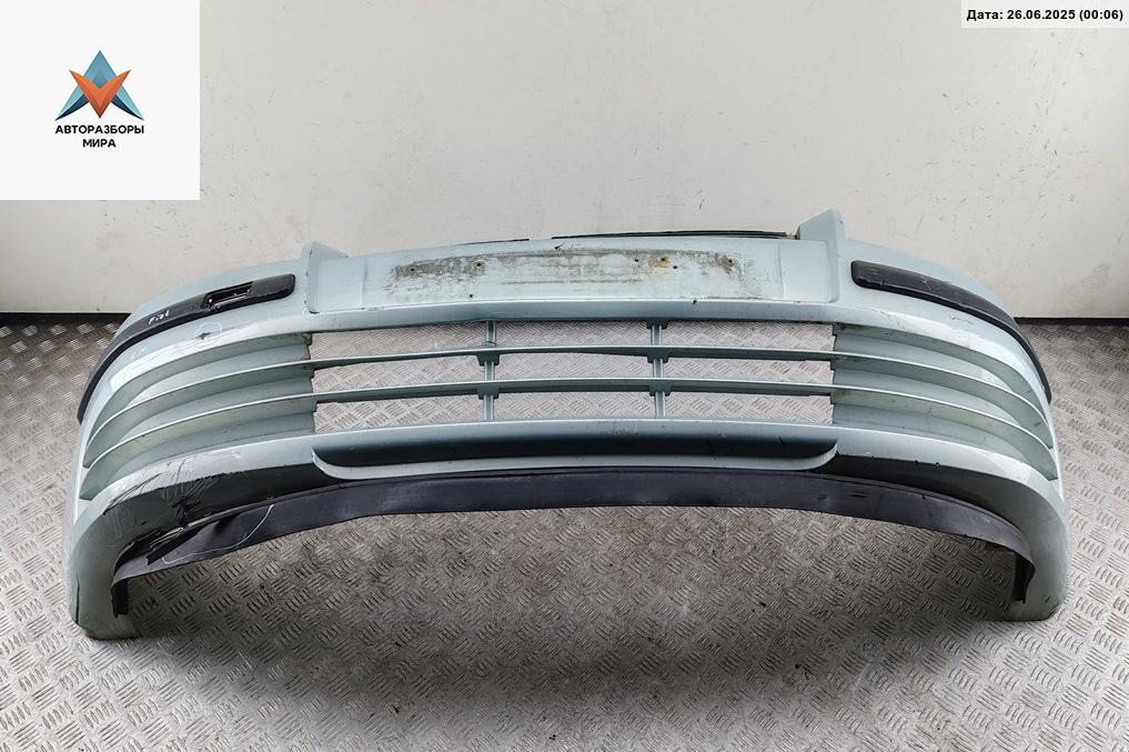 бампер передний Fiat Stilo 1 поколение 2005, бензин, зелёный, универсал, 735288420 - фото №1