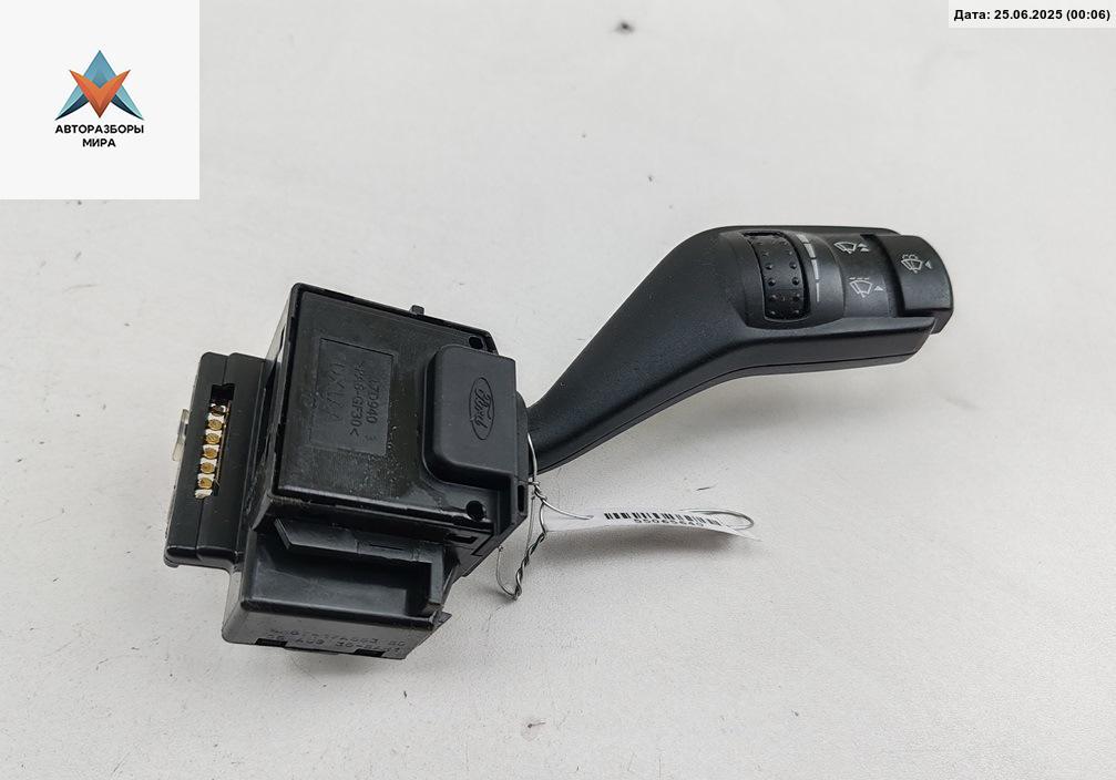 переключатель дворников Ford Focus 2 поколение 2006, 1.6 л., i, бензин, МКПП, чёрный, универсал, 4M5T-17A553-BD - фото №1