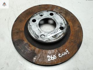 диск тормозной передний Renault Clio 2 поколение [2-й рестайлинг] 2006, 1.2 л., бензин, МКПП, серый, хетчбэк 5 дв.