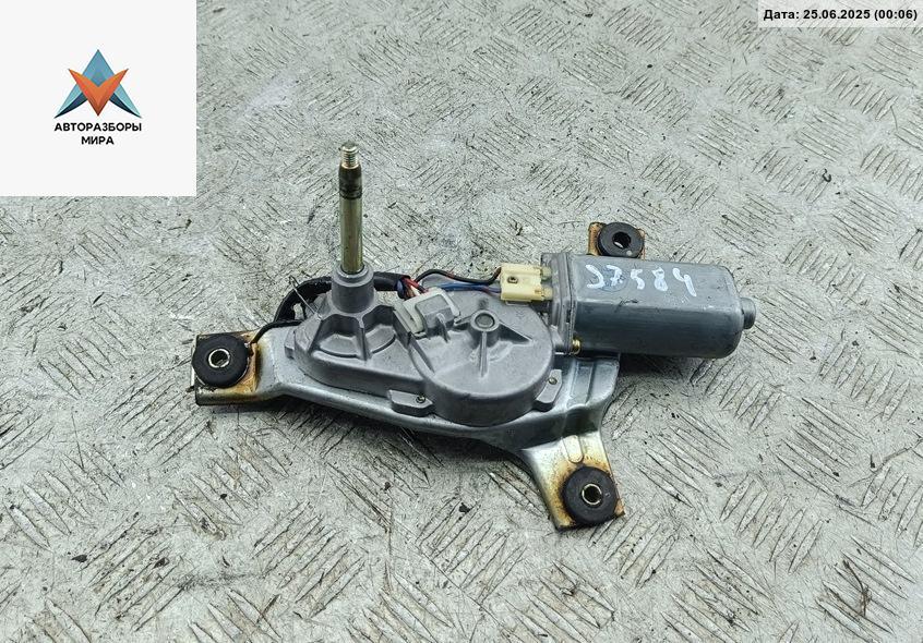 Двигатель стеклоочистителя заднего (моторчик дворников) Mitsubishi Space Runner 2 поколение 1999, 2.0 л., бензин, МКПП, красный, минивэн, 34060-581 - фото №1