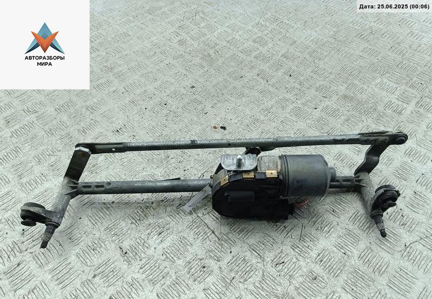 Механизм стеклоочистителя переднего (трапеция дворников) Volkswagen Golf 5 поколение 2005, 1.4 л., бензин, МКПП, чёрный, хетчбэк 5 дв. - фото №1