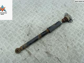 амортизатор задний левый Skoda Fabia 2 поколение (5J) [рестайлинг] 2010, 1.2 л., бензин, МКПП, красный, хетчбэк 5 дв.