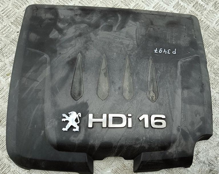 декоративная крышка двигателя Peugeot 407 2007, 2.2 л., дизель, МКПП, чёрный, универсал