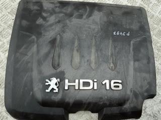 декоративная крышка двигателя Peugeot 407 1 поколение 2007, 2.2 л., дизель, МКПП, чёрный, универсал