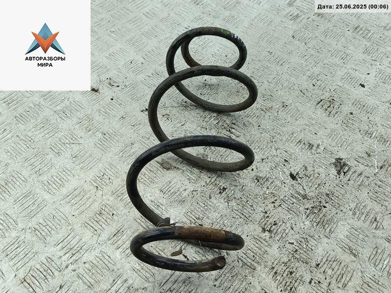 пружина задняя Dacia (Renault) Lodgy 2012, 1.5 л., дизель, МКПП, чёрный, универсал - фото №1