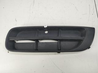 заглушка (решетка) в бампер Skoda Roomster 1 поколение 2009, 1.4 л., бензин, МКПП, чёрный, фургон, 5J0807367