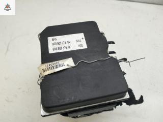 блок ABS Skoda Fabia 2 поколение (5J) [рестайлинг] 2010, 1.2 л., бензин, МКПП, красный, хетчбэк 5 дв., 6R0907379AF, 6R0614517T, 6R0907379AA