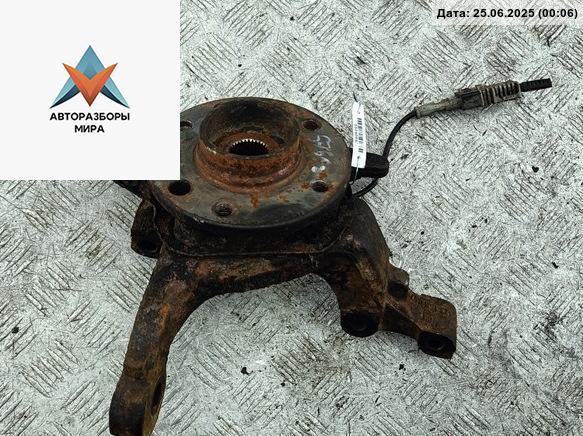 ступица передняя левая Opel Astra H 2004, 1.4 л., бензин, МКПП, серый, хетчбэк 5 дв. - фото №1