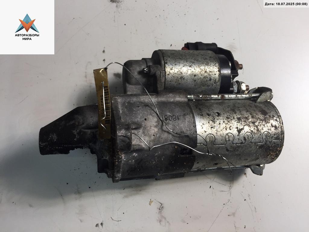 стартер Opel Astra G 1999, 1.6 л., бензин, МКПП, серый, хетчбэк 5 дв., 421 - фото №1