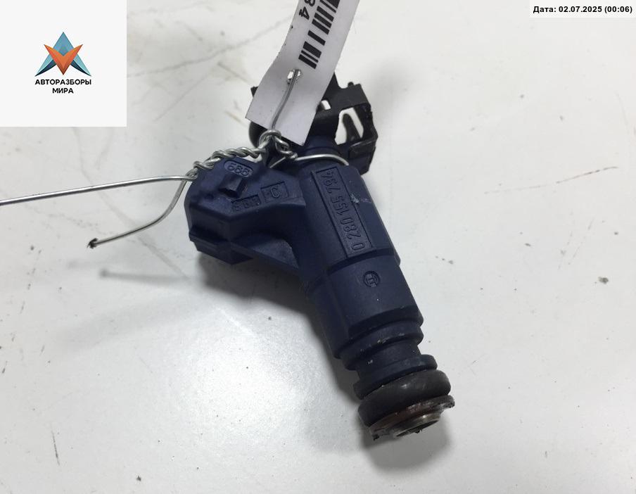 форсунка Peugeot 206 1 поколение 1999, 1.6 л., бензин, МКПП, серый, хетчбэк 3 дв., 0280155794 - фото №1