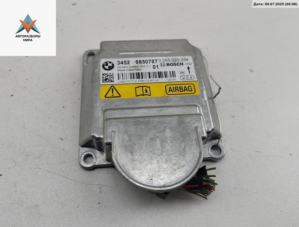 блок AirBag BMW 5 серия F07/F10/F11 2012, 3.0 л., дизель, АКПП, чёрный, универсал, 34526850787 - фото №1