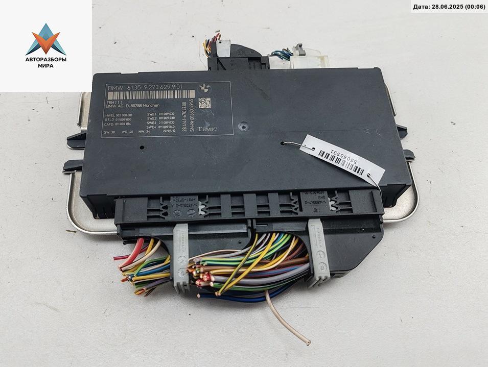 блок управления светом BMW 5 серия F07/F10/F11 2012, 3.0 л., дизель, АКПП, чёрный, универсал, 9273629 - фото №1