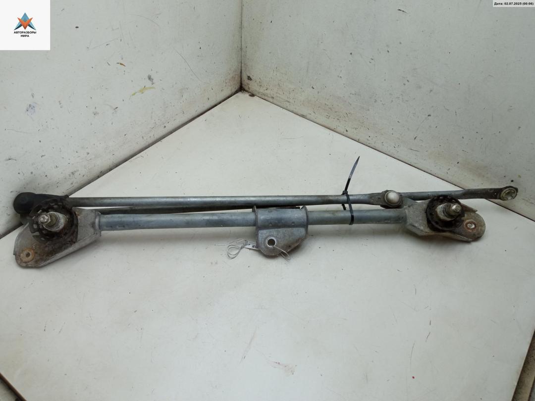 Механизм стеклоочистителя переднего (трапеция дворников) Mitsubishi Lancer 9 поколение 2003, 1.6 л., бензин, МКПП, чёрный, универсал - фото №1