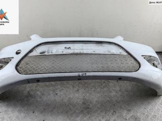 бампер передний Ford Focus 2 поколение [рестайлинг] 2009, дизель, белый, универсал